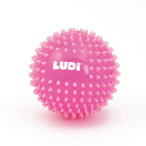 Picture of Bi-colored message ball - Pink Colored Soft Balls - Baby Play - Ludi