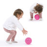 Picture of Bi-colored message ball - Pink Colored Soft Balls - Baby Play - Ludi