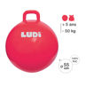 Picture of RED Hopper Ball - Baby Play - Soft Play - Ludi
