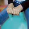 Picture of Blue Hopper Ball - Baby Play - Soft Play - Ludi
