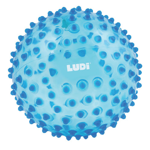 Picture of Blue Sensory Ball - Soft Play - Baby Play - Ludi