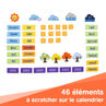Picture of French Basic Week Calendar  - French Calendar - Ludi
