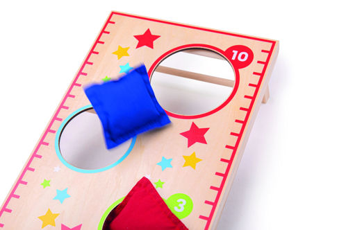 Picture of Bean Bag Bullseye - Wooden Toy - BigJigs