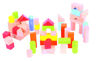 Picture of Tub of Bricks - Wooden Colorful Bricks - BigJigs