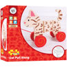 Picture of Wooden Cat Pull Along -Orange Cat - Baby Toy - BigJigs