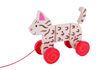 Picture of Wooden Cat Pull Along -Orange Cat - Baby Toy - BigJigs