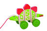 Picture of Wooden Stegosaurus Pull Along - Wooden Pull Along - Dinosaurs - BigJigs