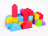 Picture of Click Wooden Colorful Blocks - Educational Toys - Baby Play - BigJigs