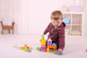 Picture of Click Wooden Colorful Blocks - Educational Toys - Baby Play - BigJigs