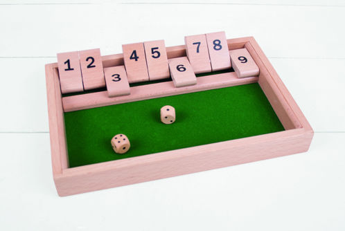 Picture of Shut The Box - Board Games - BigJigs