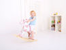 Picture of Floral Rocking Horse - Pink Horse - BigJigs