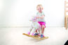 Picture of Floral Rocking Horse - Pink Horse - BigJigs