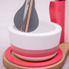Picture of Wooden Pink Food Mixer - Pretend Toy - BigJigs