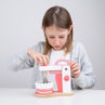 Picture of Wooden Pink Food Mixer - Pretend Toy - BigJigs