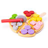 Picture of Cutting Wooden Pizza - Pretend Play - BigJigs