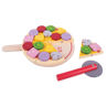 Picture of Cutting Wooden Pizza - Pretend Play - BigJigs