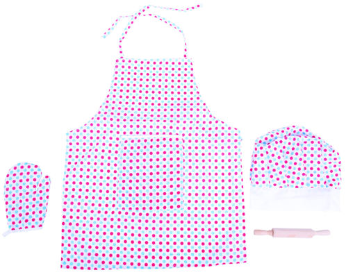 Picture of Spotted Chef's Set - Role Play - Chef Costume - BigJigs