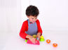 Picture of Cutting Fruit Chef Set - Wooden Pretend Play set - BigJigs
