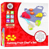 Picture of Cutting Fruit Chef Set - Wooden Pretend Play set - BigJigs