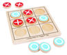 Picture of Noughts and Crosses - Wooden Board Games - BigJigs