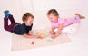Picture of Noughts and Crosses - Wooden Board Games - BigJigs