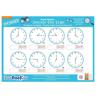Picture of Secret Scholar - Decode the Time (lvl2) - Educational - BigJigs
