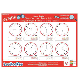 Picture of Secret Scholar - Decode the Time (lvl3) - Educational - BigJigs