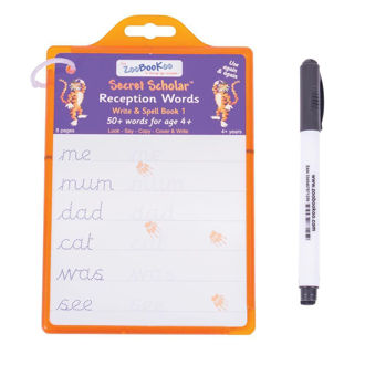 Picture of Secret Scholar Reception Words - Write & Spell for 4-6 ages - Educational - BigJigs