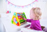 Picture of Triangular Activity Centre - Educational Wooden Toys - BigJigs