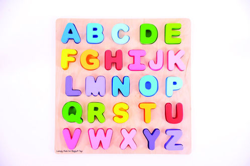 Picture of ABC Puzzle Uppercase - Chunky Puzzle - BigJigs