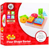 Picture of Four Shape Sorter  - Educational Wooden Toys - BigJigs