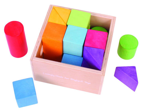 Picture of First Building Blocks - Educational Wooden Toys - BigJigs