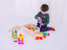 Picture of Click Blocks - Colored - 100 pieces - Educational Toys - Wooden Blocks - BigJigs