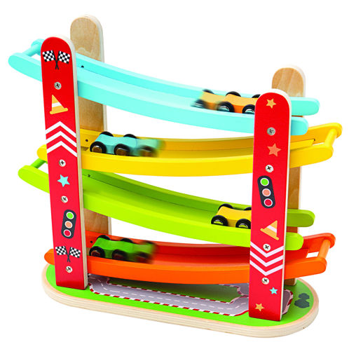 Picture of Car Racer - Wooden Cars - BigJigs