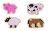Picture of Two Piece Puzzles - Farm - Wooden Puzzles - BigJigs