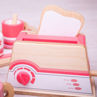 Picture of Pink Toaster - Wooden Pretend Play - BigJigs