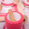 Picture of Pink Tea Tray - Wooden Pretend Play - BigJigs