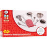 Picture of Stainless Steel Kitchenware Set - Pretend Play - Kitchen Play Set - BigJigs