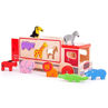 Picture of Safari Sorting Lorry - Wooden Play Cars - Wooden Trucks - BigJigs