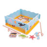Picture of Magnetic Fishing Game with Base - Wooden Games - BigJigs