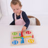 Picture of Traditional Ludo - Wooden Board Games - BigJigs