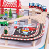 Picture of City Train Set and Table - Wooden Train Table - BigJigs