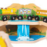 Picture of Safari Train Set - Wooden Train Sets - BigJigs