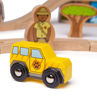 Picture of Safari Train Set - Wooden Train Sets - BigJigs