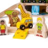 Picture of Safari Train Set - Wooden Train Sets - BigJigs