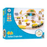 Picture of Safari Train Set - Wooden Train Sets - BigJigs