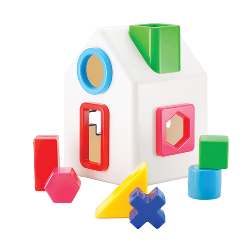 Picture of Sort-a-Shape House - Learning Toys - Skills Builder - Play Monster