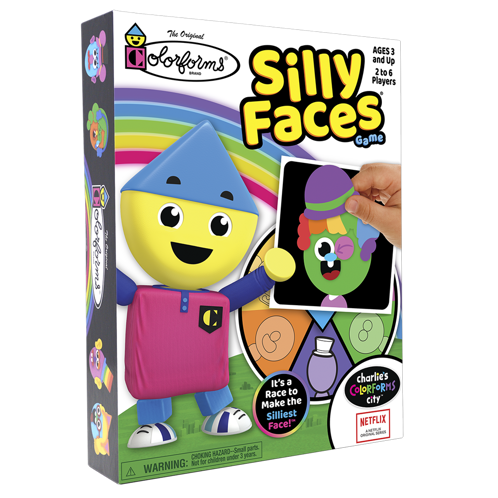 Picture of Colorforms Silly Faces Game 0- Family Games - Play Monster