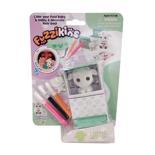 Picture of Fuzzikins Fuzzi Babies Lamb - Toys - Play Monster
