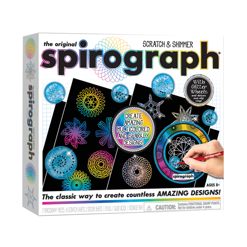 Picture of Spirograph Scratch & Shimmer- Toys - Arts and Crafts - Play Monster